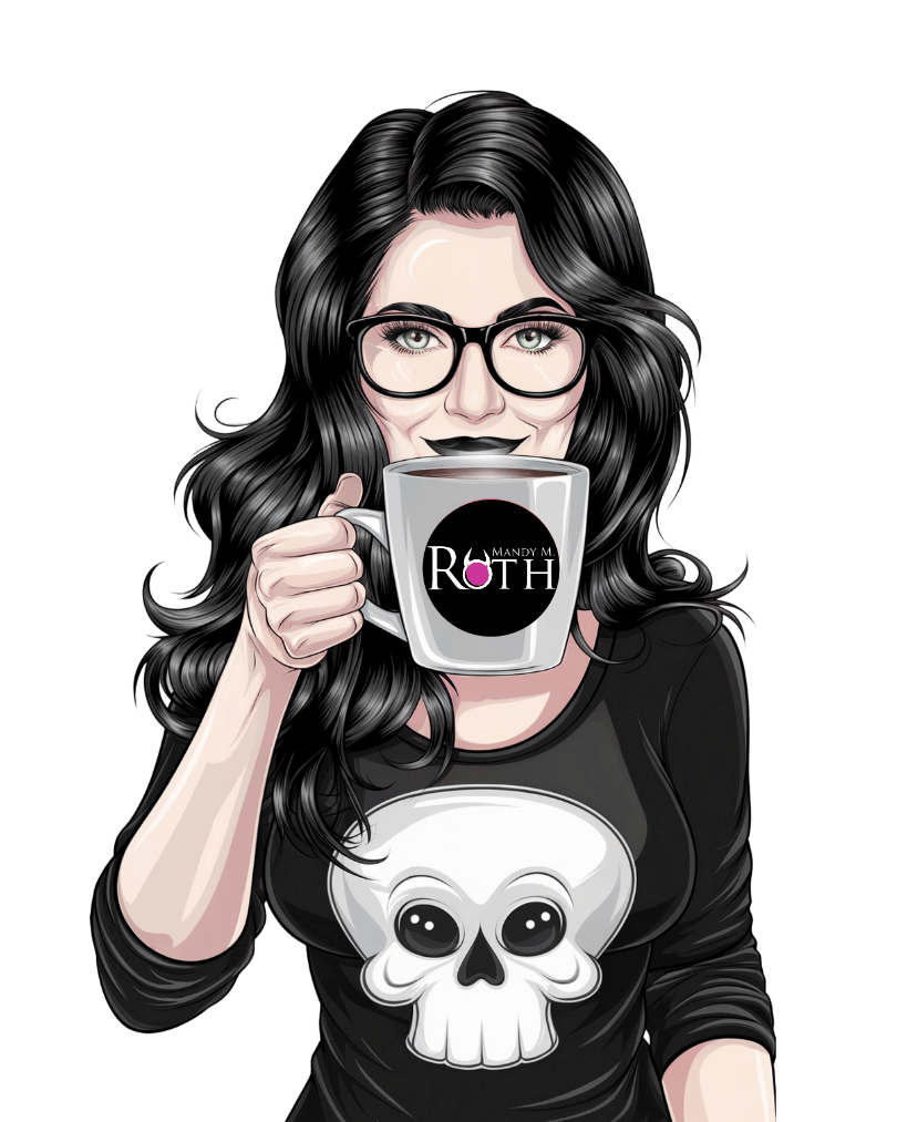 top romantasy and dark romance author mandy m. roth