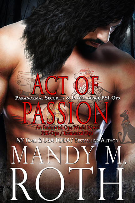 Act of Passion paranormal military shapeshifter secret babyvampire special forces genetic engineering alpha male romance book cat