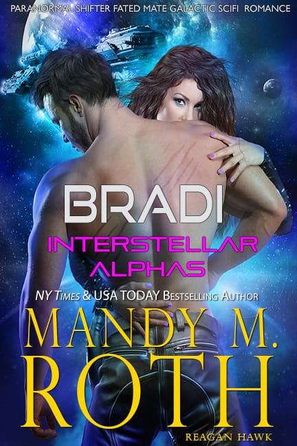 Bradi alpha shifter Science fiction paranormal romance books