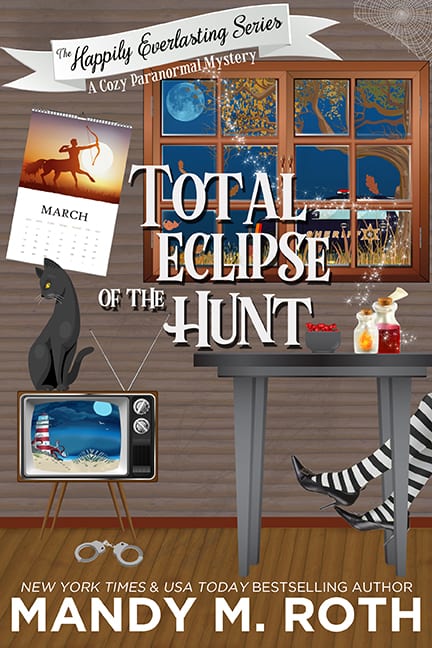 Total Eclipse of The Hunt Happily Everlasting Cozy Mystery Romance Jana Deleon Kristen Painter Michelle Pillow