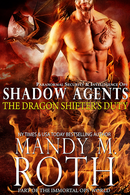 Book cover for Dragon Shifters Duty
