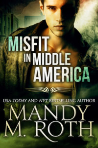 Book cover for Misfit in Middle America