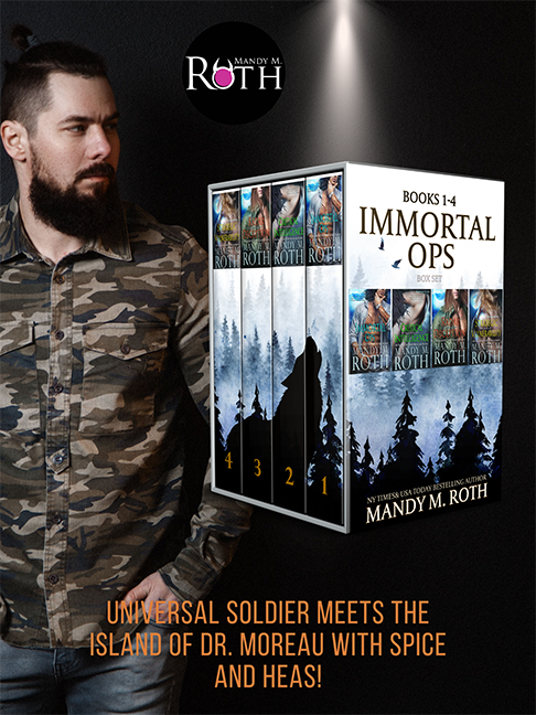 
The Immortal Ops Books 1-4 eBook Box Set ad grahpic