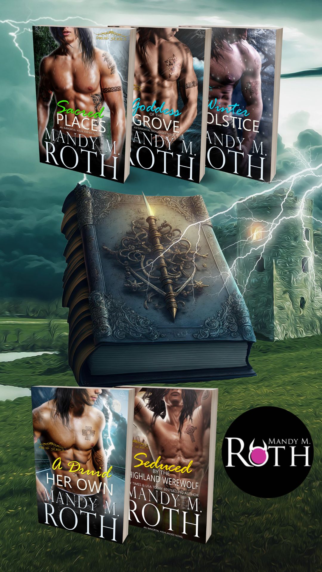 Druid series ig Scottish Romance Novels Highlander