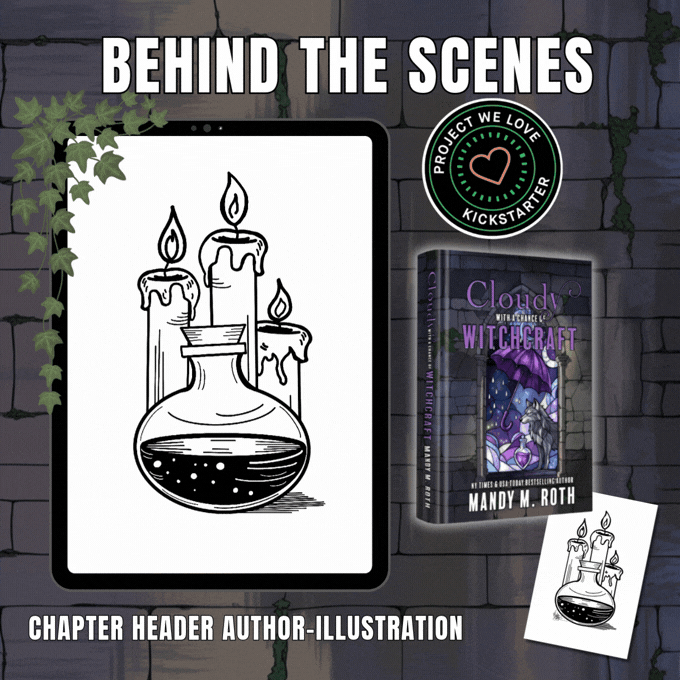 time lapse illustrated chapter header